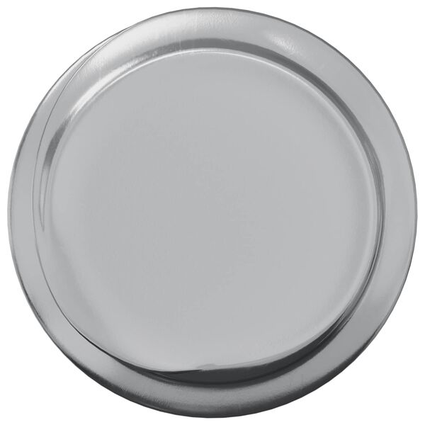 vidaXL Barras roscadas 2 pcs Plateado M6 x 120 mm Metal