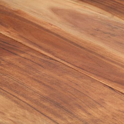 vidaXL Mesa de comedor madera maciza con acabado sheesham 180x90x75 cm