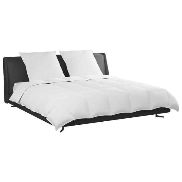 vidaXL Juego de Edredón con almohada 3 pcs Pluma de pato