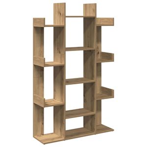 vidaXL Estanter&iacute;a de madera de ingenier&iacute;a roble artisan 86x25,5x140 cm