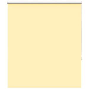 cmvidaXL Estor Enrollable Opaco Amarillo 135x175 cm Tela Ancho 131,6cm