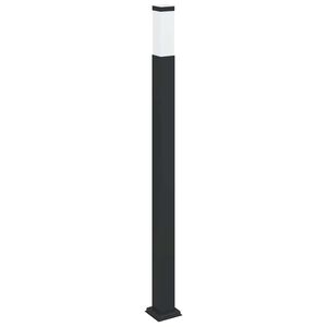 vidaXL Baliza de luz de 110 cm, color negro, IP44