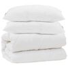 vidaXL Edred&oacute;n con almohada 3 uds. Microfibra