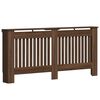 vidaXL Cubierta de Radiador Marrón roble 172x19x81,5cm