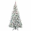 vidaXL &Aacute;rbol de Navidad artificial con ramas articuladas 240 cm