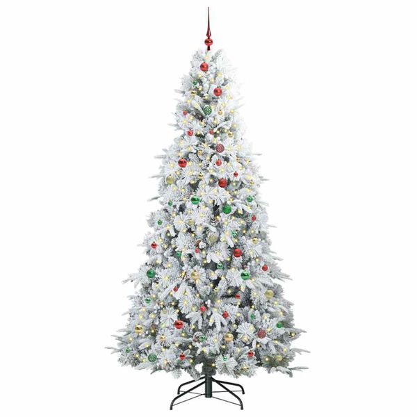 vidaXL &Aacute;rbol de Navidad artificial con ramas articuladas 240 cm