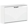vidaXL Armario de zapatos montado en la pared HOORN 71 x 17 x 43 cm