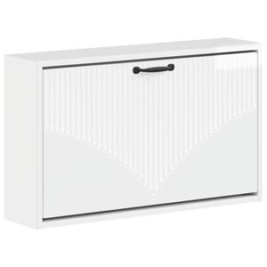 vidaXL Armario de zapatos montado en la pared HOORN 71 x 17 x 43 cm