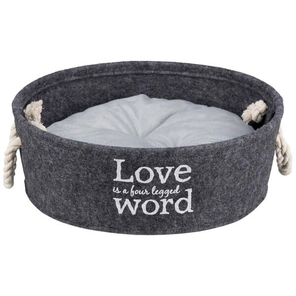 TRIXIE Cama para perros Lian gris 45,5 cm 38396