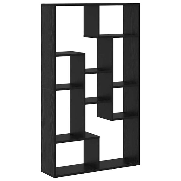 vidaXL Librer&iacute;a Roble Negro 72 x 20 x 102,5 cm Madera de ingenier&iacute;a