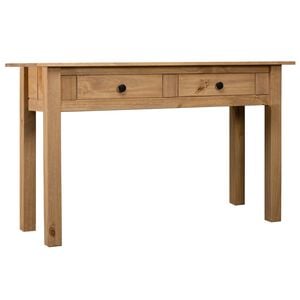 vidaXL Mesa consola madera maciza pino Panam&aacute; Range 110x40x72 cm