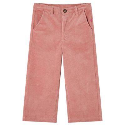 Pantalón infantil pana rosa envejecido 92