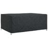 vidaXL Funda para muebles Liso Negro 280 x 204 x 106 cm 420D