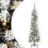 vidaXL &Aacute;rbol de Navidad artificial Blanco 150 cm PVC, Metal y Pl&aacute;stico