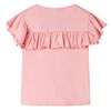 Camiseta infantil rosa 140