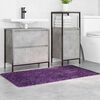 vidaXL Alfombrilla de ba&ntilde;o antideslizante Morado 70 x 120 cm PP