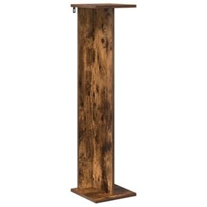 vidaXL Soporte de plantas Roble Ahumado 25 x 25,5 x 100,5 cm