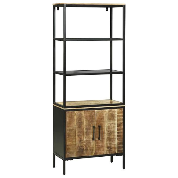 vidaXL Alacena Marrón 70 x 35 x 180 cm Madera maciza de Mango