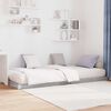 vidaXL Estructura de Cama de Suelo Gris Sonoma 86,5 x 190 cm