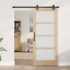 vidaXL Puerta Corredera Natural 86 x 198,5 cm