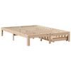 vidaXL Estructura de cama con cajones madera maciza de pino 150x200cm