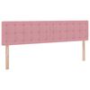 vidaXL Cama con almacenamiento con colch&oacute;n Rosa 90 x 200 cm