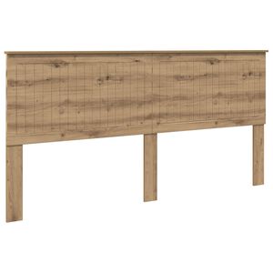 vidaXL Cabecero Roble artisan Madera de ingenier&iacute;a