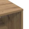 vidaXL Mesa de Caf&eacute; Roble artisan 60 x 50 x 40 cm Madera contrachapada