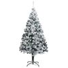 vidaXL &Aacute;rbol de Navidad artificial 180 cm PVC y Acero y Pl&aacute;stico