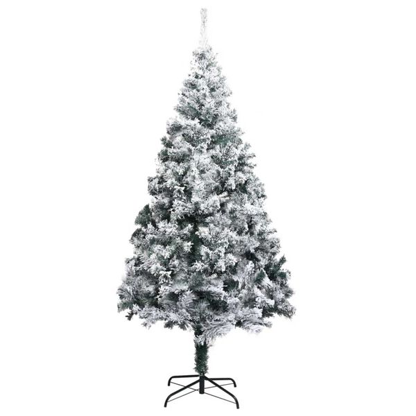 vidaXL &Aacute;rbol de Navidad artificial 180 cm PVC y Acero y Pl&aacute;stico