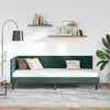 vidaXL Estructura de cama en esquina Verde oscuro 80 cm x 200 cm