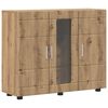 vidaXL Armario de Madera Roble artesanal 88,5 x 30,5 x 73 cm