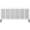 vidaXL Mueble para discos madera contrachapada blanco 100x38x48 cm