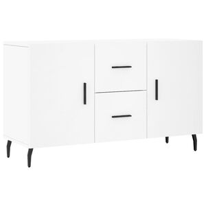 vidaXL Aparador de madera de ingenier&iacute;a blanco 100x36x60 cm
