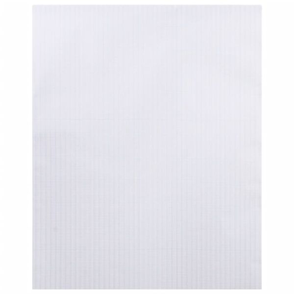 vidaXL Láminas de ventana esmerilada diseño de rayas PVC