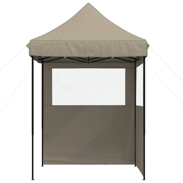 vidaXL Carpa de Fiesta Taup&eacute; 200 x 200 x 306 cm Tela Oxford