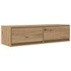 vidaXL Gabinete de TV 100 x 31 x 25,5 cm Roble artisan