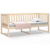 vidaXL Div&aacute;n sin colch&oacute;n 75x190 cm madera maciza de pino
