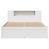 vidaXL Estructura de cama sin colch&oacute;n madera maciza de pino 160x200 cm