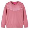 vidaXL Sudadera infantil patchwork terciopelo color frambuesa 128