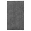 vidaXL Felpudo lavable gris antracita 90x150 cm