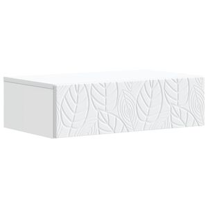 vidaXL Mesa Lateral Montada en la Pared 59 x 34,5 x 17 cm