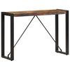 vidaXL Mesa consola de madera maciza reciclada 110x35x76 cm