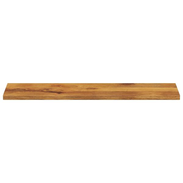 vidaXL Tablero de mesa rectangular madera maciza mango 120x20x2,5 cm