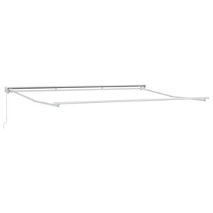 vidaXL Estructura de toldo manual Ajustable 4 x 3,5 m Acero