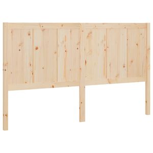 vidaXL Cabecero de cama madera maciza de pino 205,5x4x100 cm
