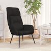 vidaXL Sillón de relax de cuero sintético de ante negro