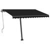 vidaXL Toldo de pie autom&aacute;tico gris antracita 350x250 cm