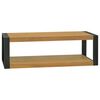 vidaXL Armario de ba&ntilde;o madera maciza de teca 120x45x35 cm
