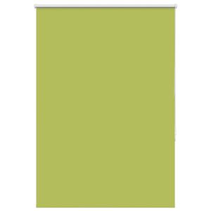 vidaXL Estor Enrollable Opaco hojas verde 115x130cm Tela Ancho 110,7cm